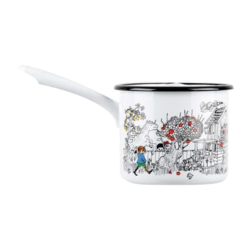 Pippi The Way Home saucepan 1.3 liter - White - Muurla