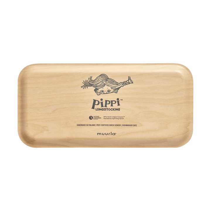 Pippi tray 13x27 cm, Jumping Jack Muurla