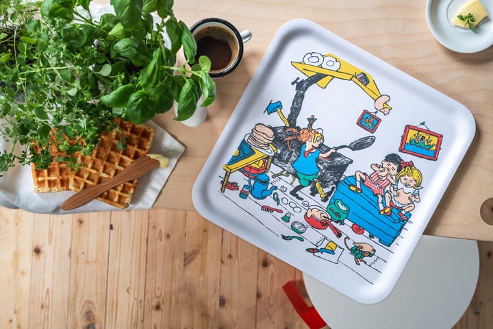 Pippi tray 33x33 cm, Pancakes Muurla