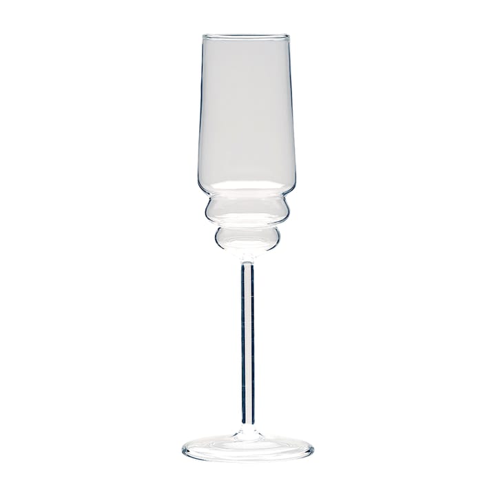 Steps champagne glass 25 cl, Clear Muurla