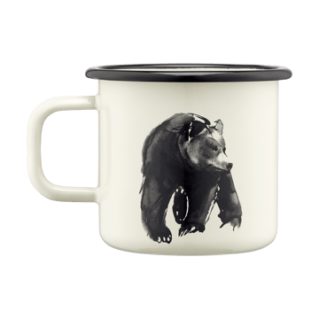 Teemu Järvi x Muurla enamel mug 37 cl - Bear - Muurla