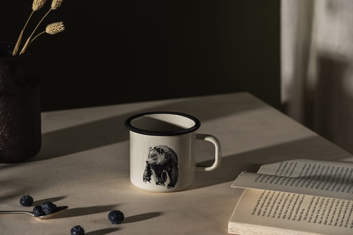 Teemu Järvi x Muurla enamel mug 37 cl, Bear Muurla