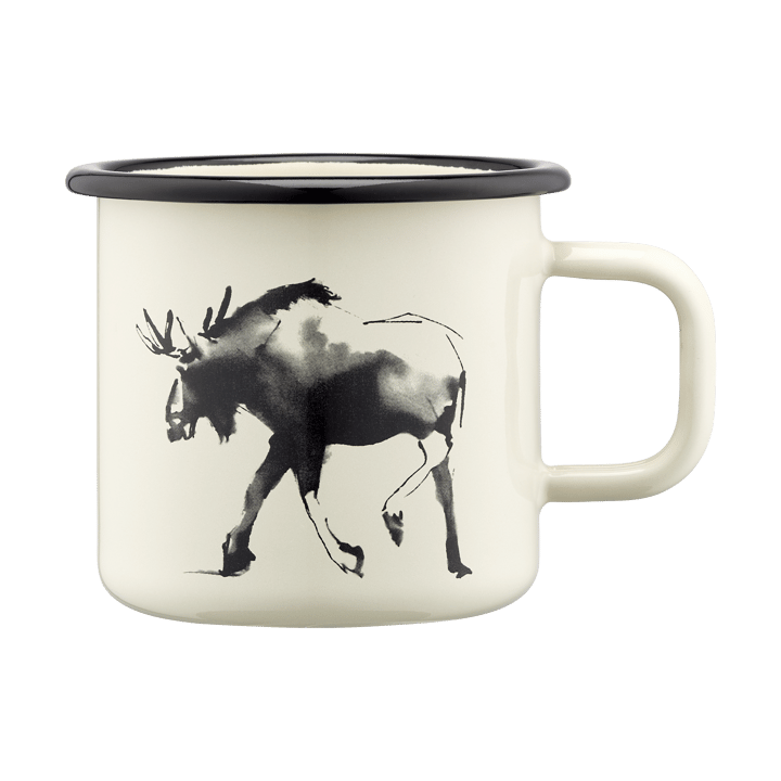 Teemu Järvi x Muurla enamel mug 37 cl - Moose - Muurla