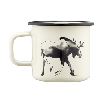 Teemu Järvi x Muurla enamel mug 37 cl - Moose - Muurla