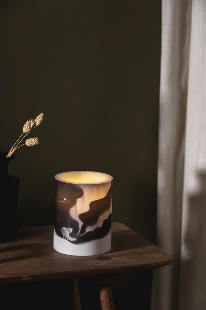 Teemu Järvi x Muurla LED Candle Ø12.5 cm, Fox Muurla