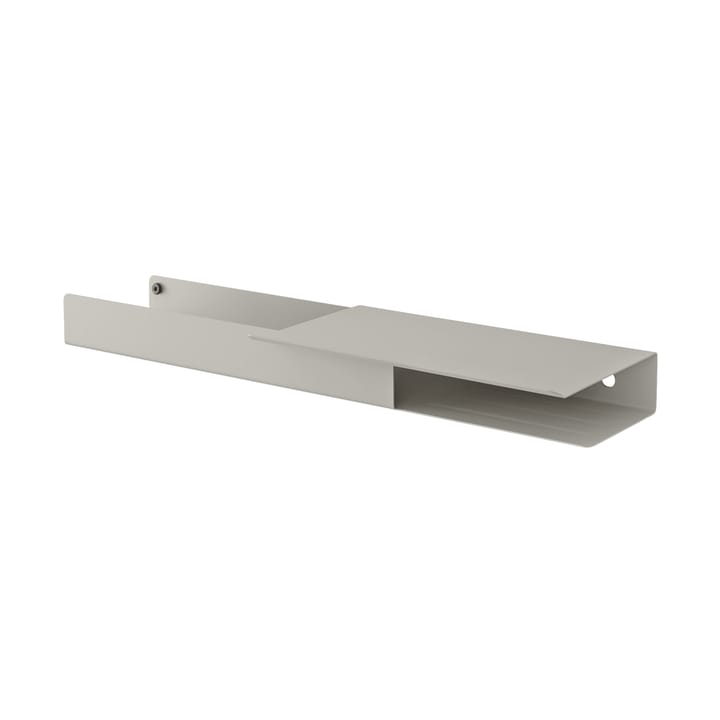 Folded platform shelf 62x5.4 cm, Grey Muuto