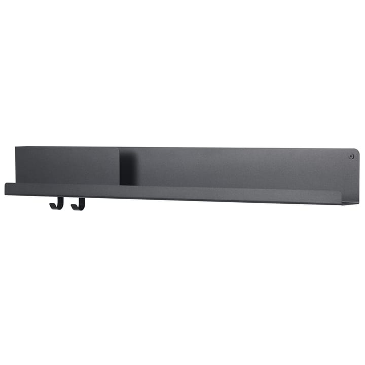 Folded shelf large, Black Muuto