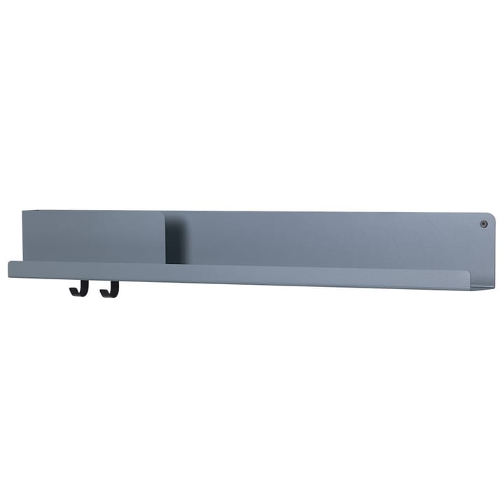 Folded shelf large, Blue grey Muuto