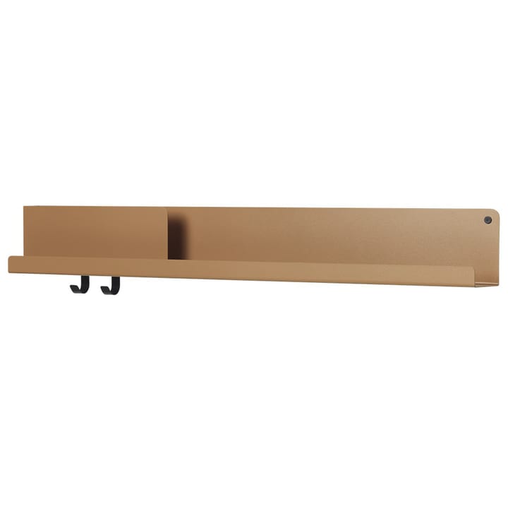 Folded shelf large, Burnt orange Muuto