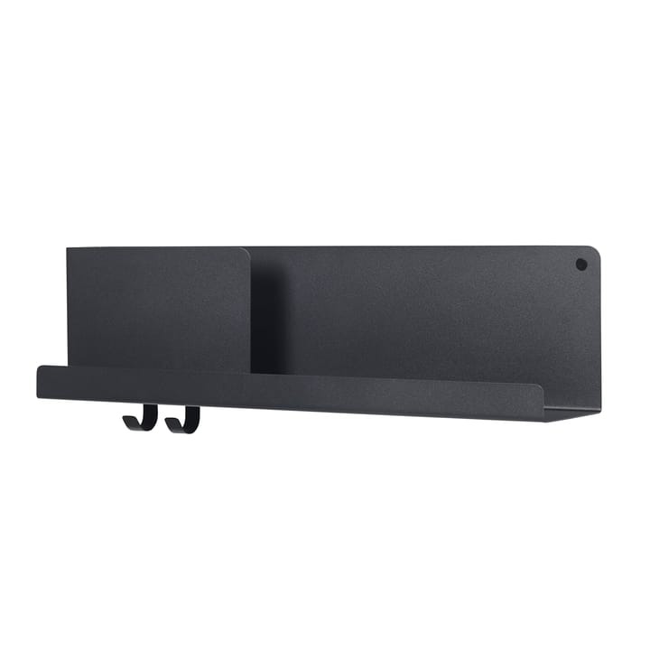 Folded shelf medium, Black Muuto