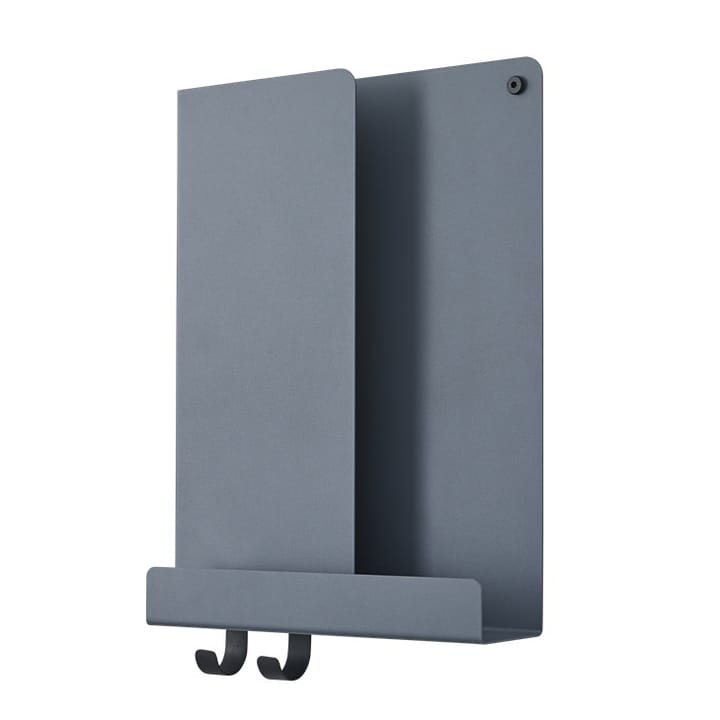 Folded shelf mini, Blue grey Muuto