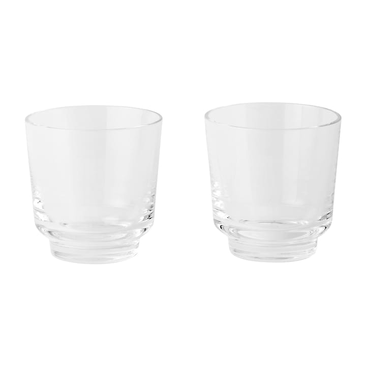 Raise glass 20 cl 2-pack, Clear Muuto