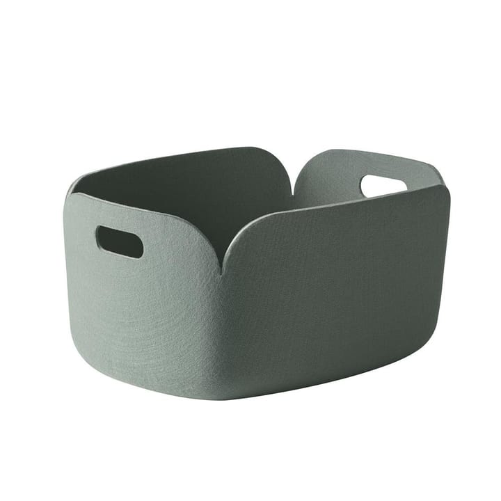 Restore storage basket - Dusty green - Muuto