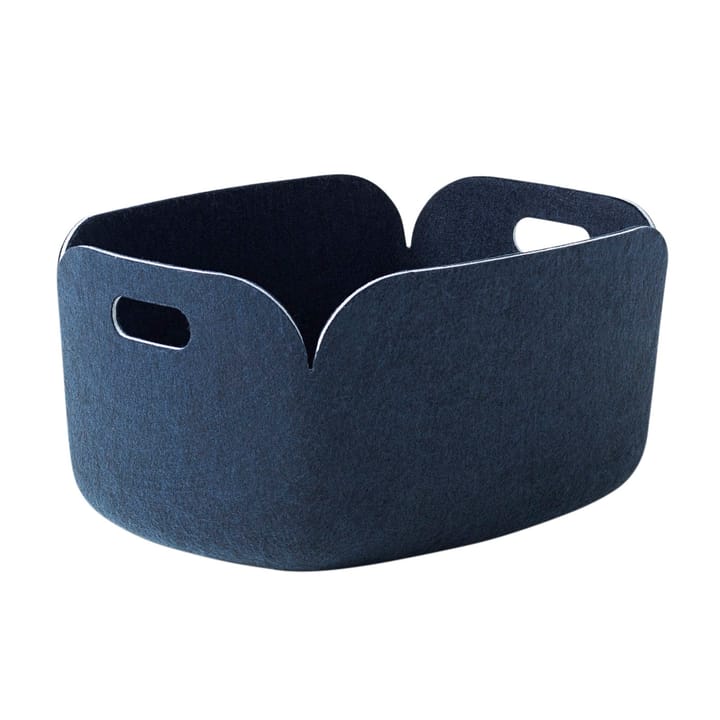 Restore storage basket, Midnight blue Muuto