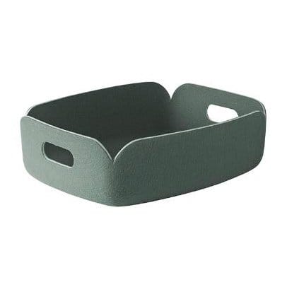 Restore tray, Dusty green Muuto