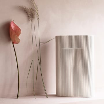 Ridge vase 35 cm - Off white - Muuto