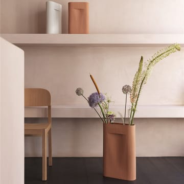 Ridge vase 48.5 cm - Terracotta - Muuto