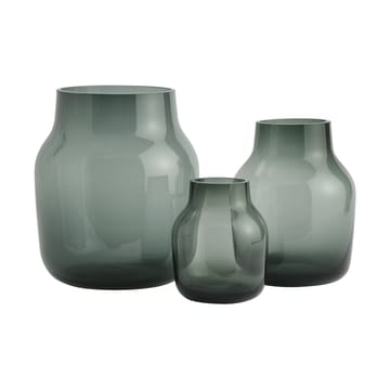 Silent vase Ø15 cm - Dark Green - Muuto