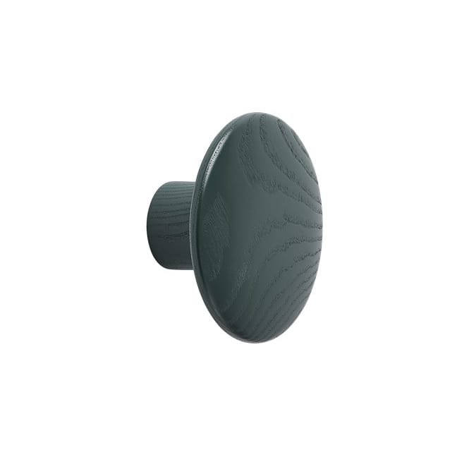 The Dots clothes hook  dark green, Small Muuto