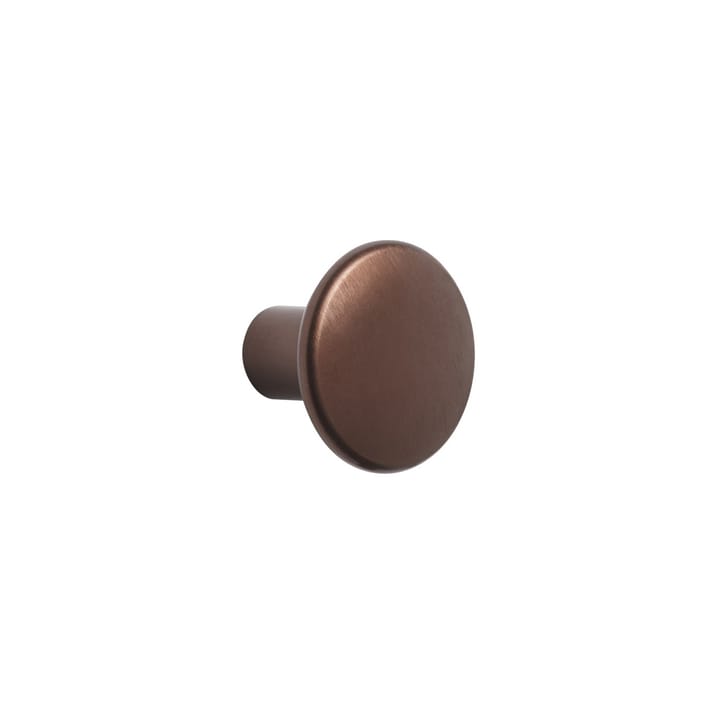 The Dots clothes hook metal 2.7 cm, umber Muuto