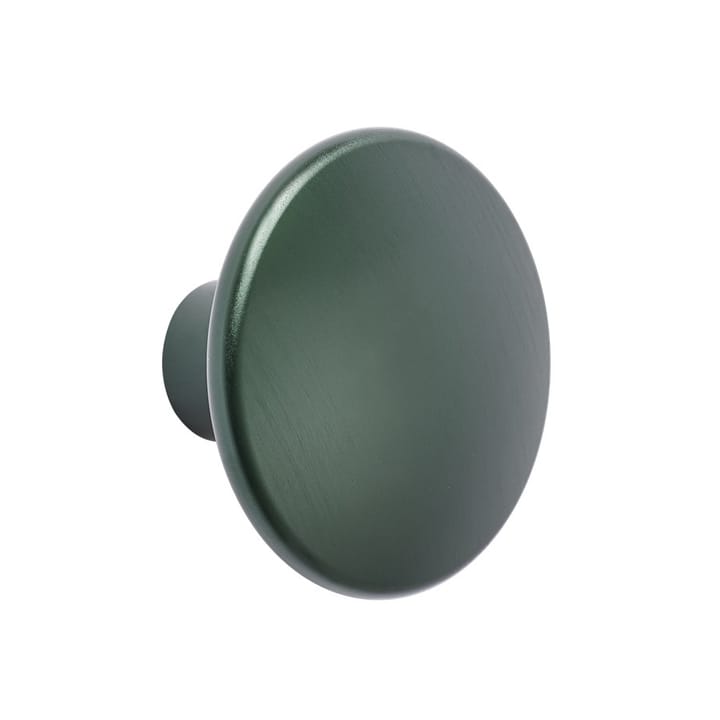 The Dots clothes hook metal 5 cm, Dark green Muuto