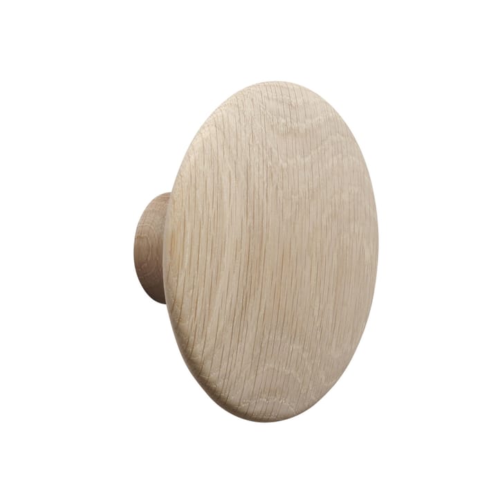 The Dots clothes hook oak - Ø13 cm - Muuto