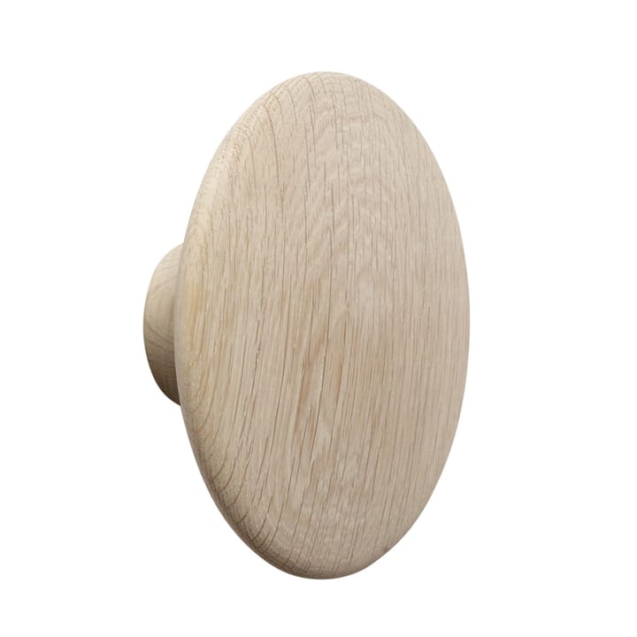 The Dots clothes hook oak - Ø17 cm - Muuto