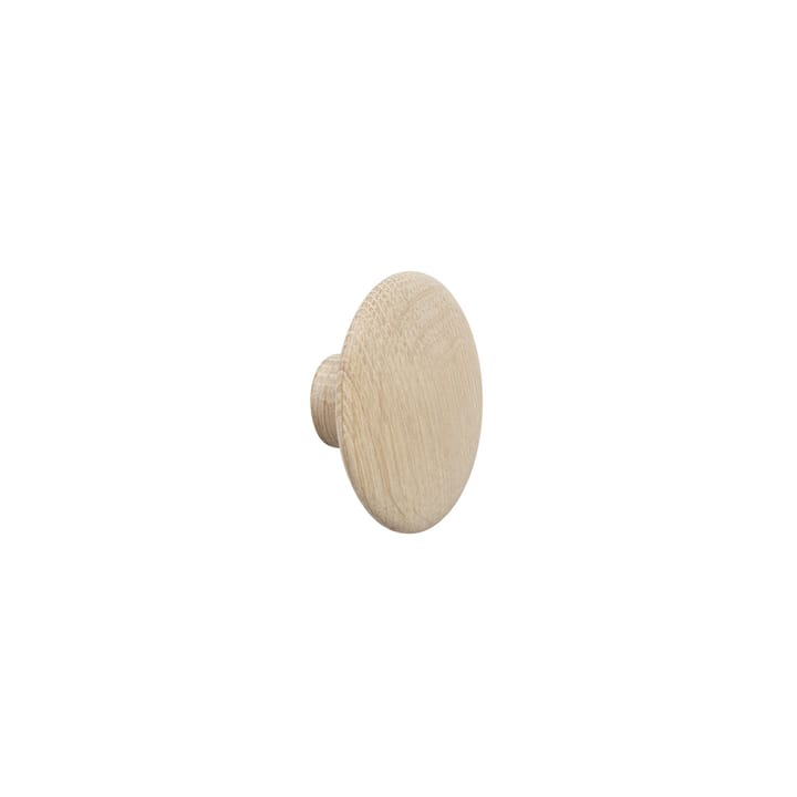 The Dots clothes hook oak - Ø6,5 cm - Muuto