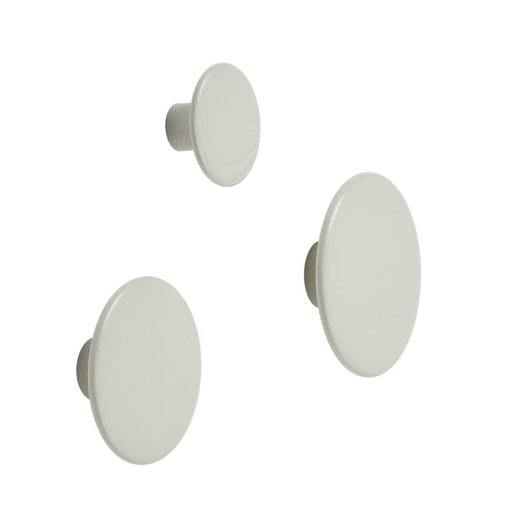 The Dots clothes hook off-white, Small Muuto