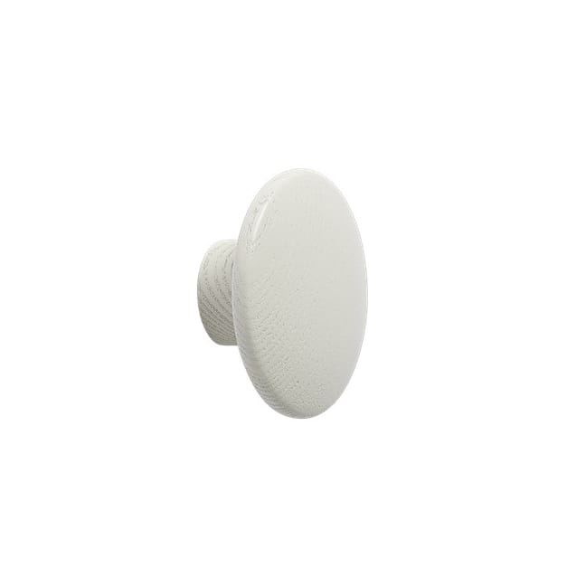 The Dots clothes hook off-white, XS Muuto