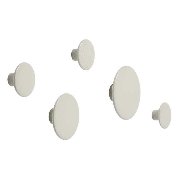 The Dots clothes hook off-white, XS Muuto