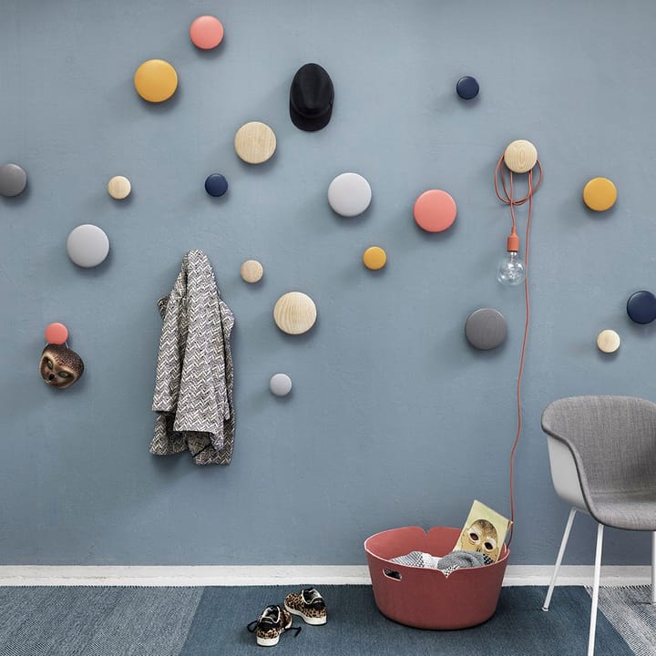 The Dots coat hook ash, Large Muuto