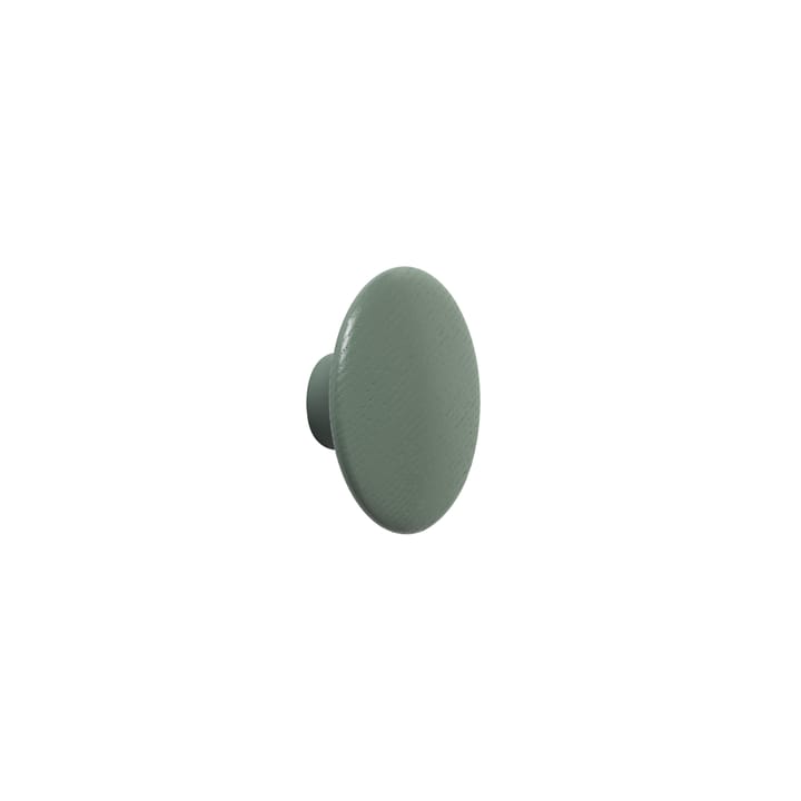 The Dots coat hook dusty green, Extra small Muuto