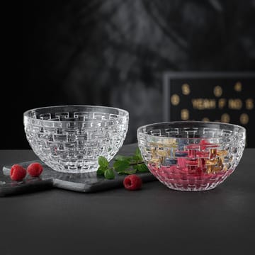 Bossa Nova bowl 15 cm 2-pack - clear - Nachtmann