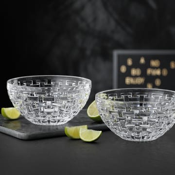 Bossa Nova bowl 18 cm 2-pack - clear - Nachtmann