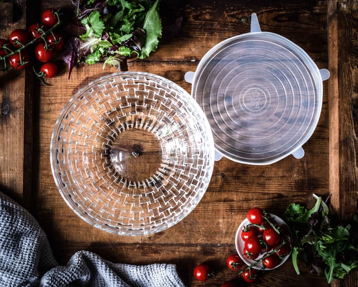 Bossa Nova bowl with silicon lid Ø23 cm, Clear Nachtmann