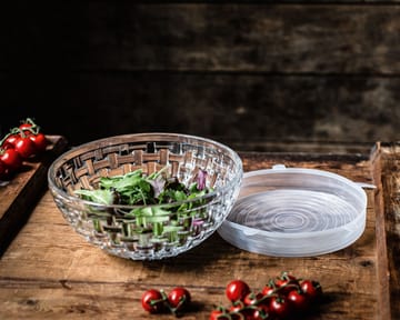 Bossa Nova bowl with silicon lid Ø23 cm - Clear - Nachtmann