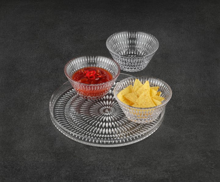 Ethno bowl Ø11 cm 4-pack, Clear Nachtmann