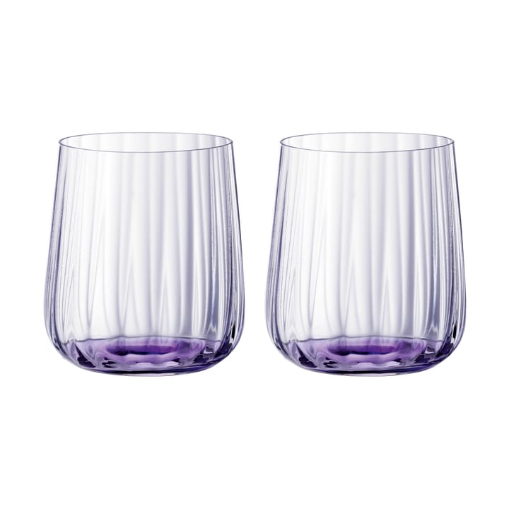 LifeStyle tumbler 34 cl 2-pack - Lilac - Nachtmann