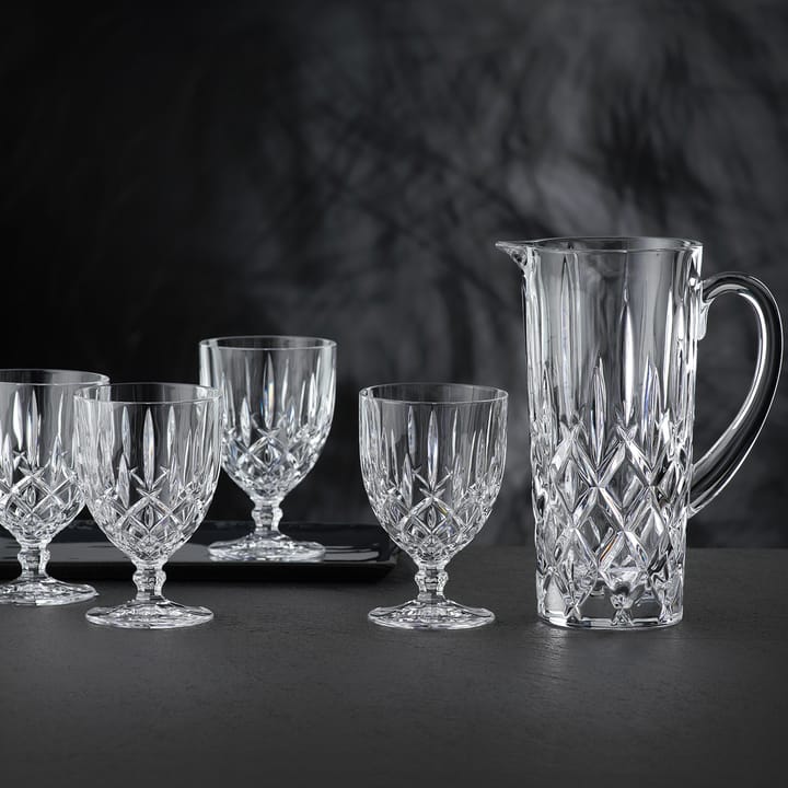 Noblesse set pot and 4 st glass, clear Nachtmann