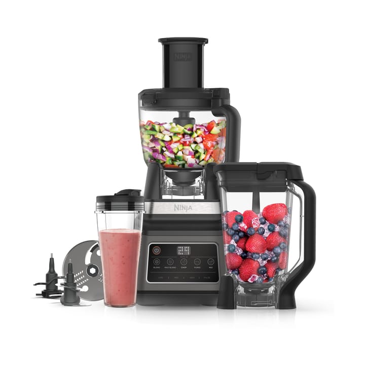 Ninja BN800 3-in-1 food processor & blender with Auto-iQ, Black Ninja