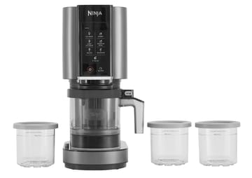 Ninja CREAMi NC300 ice cream maker - Stainless steel-black - Ninja