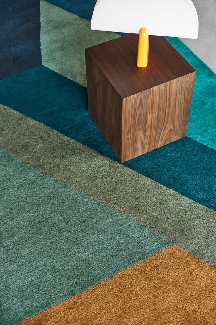 ASPEKT wool rug Pavilion Petroleum, 250x350 cm NJRD