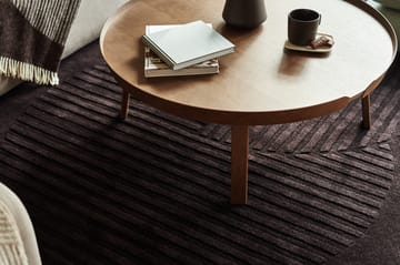 Levels wool rug circles brown - 170x240 cm - NJRD