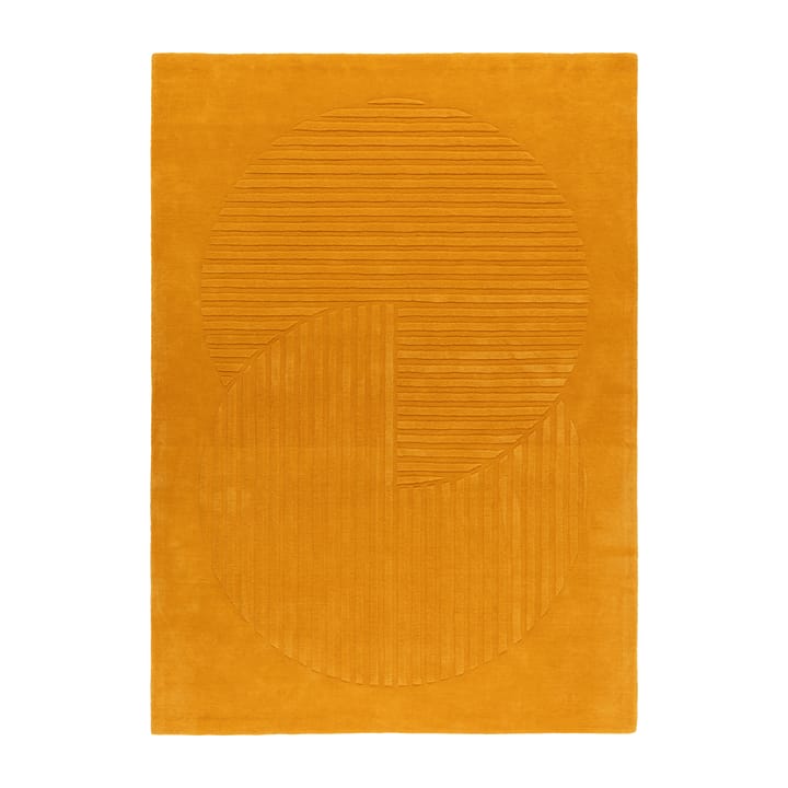 Levels wool rug circles yellow - 170x240 cm - NJRD