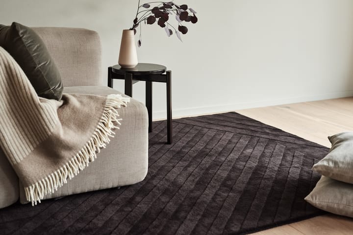 Levels wool rug stripes brown, 170x240 cm NJRD