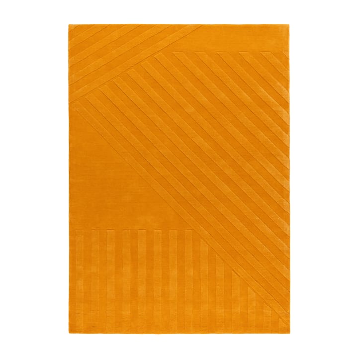 Levels wool rug stripes yellow - 170x240 cm - NJRD