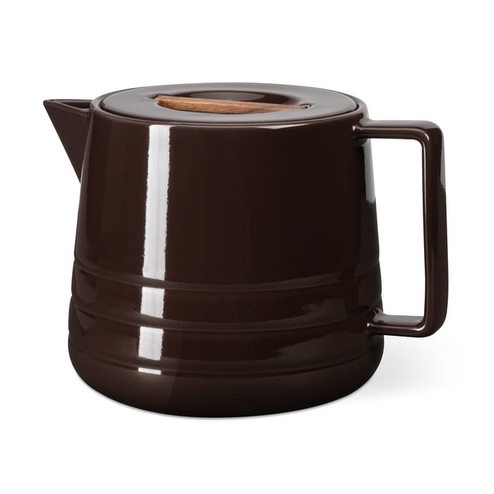 Lines teapot 1.5 liter - brown - NJRD