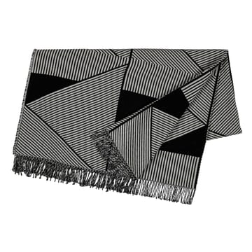 Metric focus cotton throw - black - NJRD