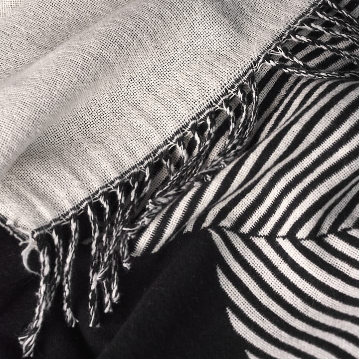 Stripes cotton throw, black NJRD